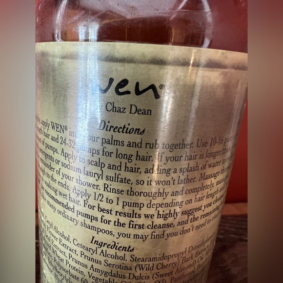 Wen by Chaz Dean Cleansing Conditioner
Sweet Almond Mint 16 oz 🪴 NIP! - Picture 6 of 15